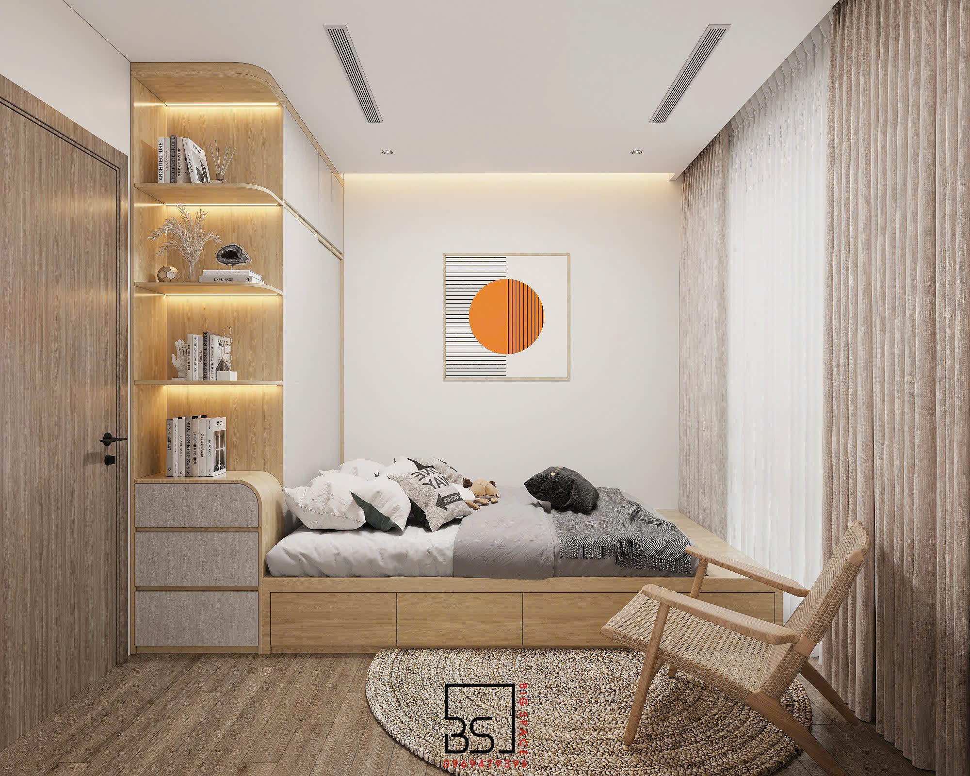 Căn hộ 2 phòng ngủ - ảnh 9