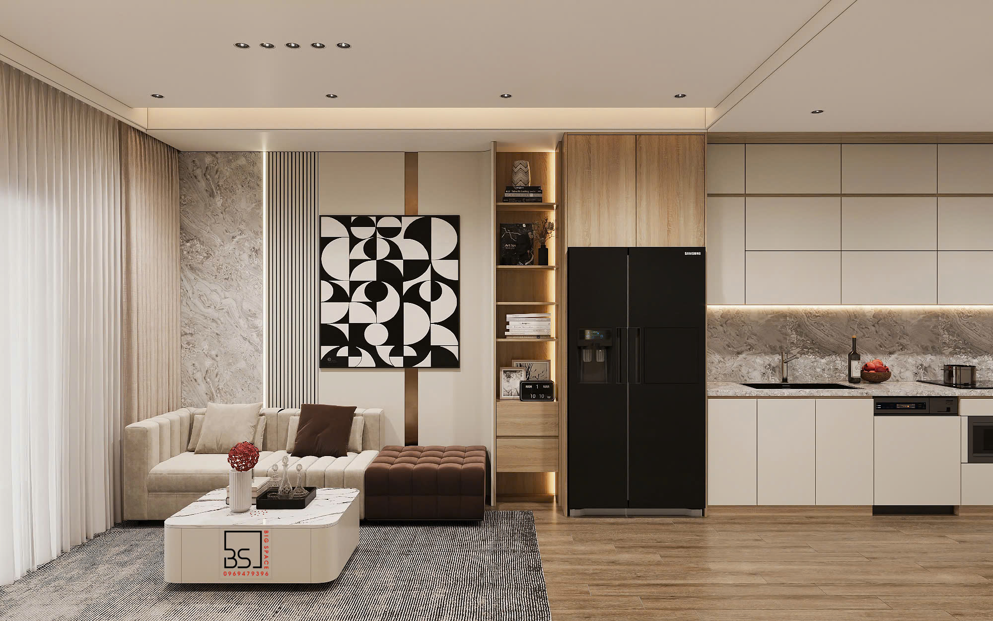 Căn hộ 2 ngủ Lumi - Tây Mỗ HN - ảnh 5