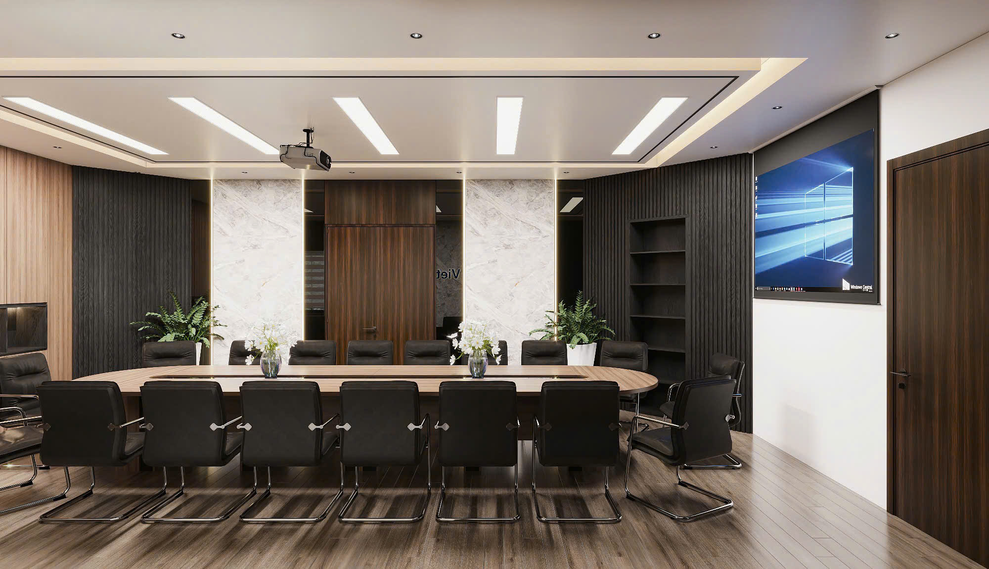 Thiết kế văn phòng Viettinbank - ảnh 2